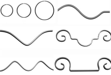 Элементы холодной ковки на "Гнутике" Элементы холодной ковки