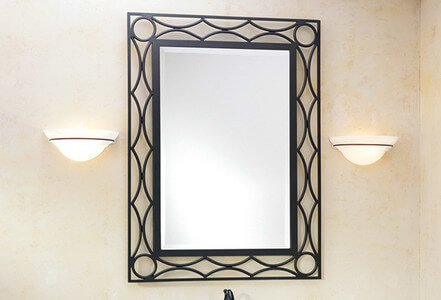 Зеркало с элементами ковки Кованое зеркало