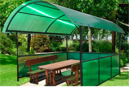 Навес для места отдыха