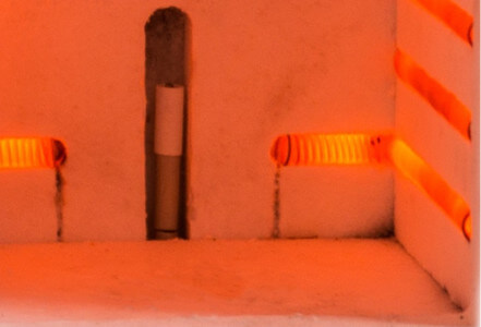 Печь выходит на рабочий режим за 5 минут Рабочий режим муфельной печи Спутник